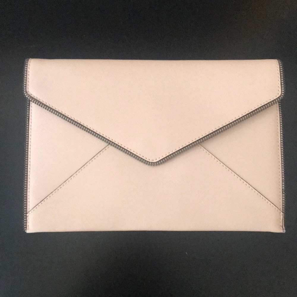 Rebecca Minkoff Pink Envelope Clutch